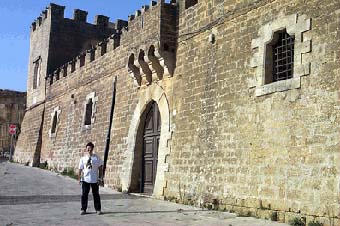 Castello Grifeo di Partanna - ingresso Sud Ovest